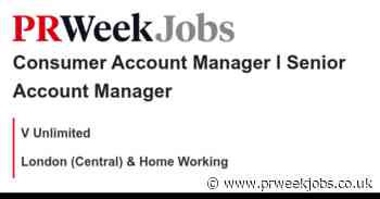 V Unlimited: Consumer Account Manager l Senior Account Manager