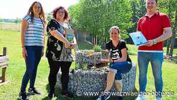 Spende an Kita in Bad Herrenalb: Tankstelle für Bienen und Hummeln
