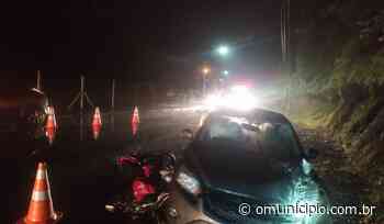 Motociclista morre em acidente na avenida Primeiro de Maio, em Brusque - O Município