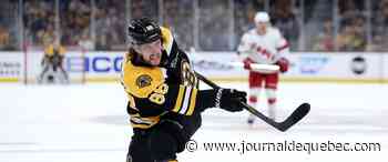 La saison de David Pastrnak se poursuit