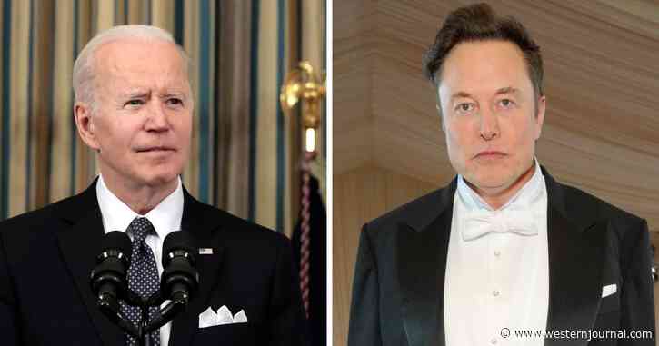 Elon Musk Unleashes on Biden: 'The Real President Is Whoever Controls the Teleprompter'