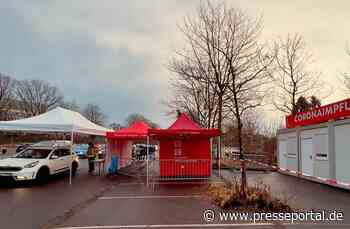 FW-GL: Impfstation der Feuerwehr Bergisch Gladbach geht in Bereitschaft