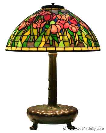 Tiffany Lamps, Decorative Arts, Silver At Fontaine's Auction Gallery May 21 - ArtfixDaily