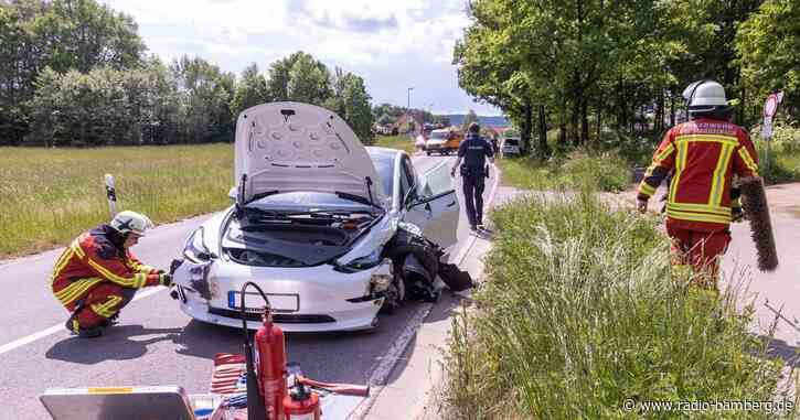 Schwerer Verkehrsunfall bei Breitengüßbach
