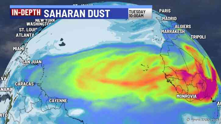 Saharan dust expected to return to Central Texas next week