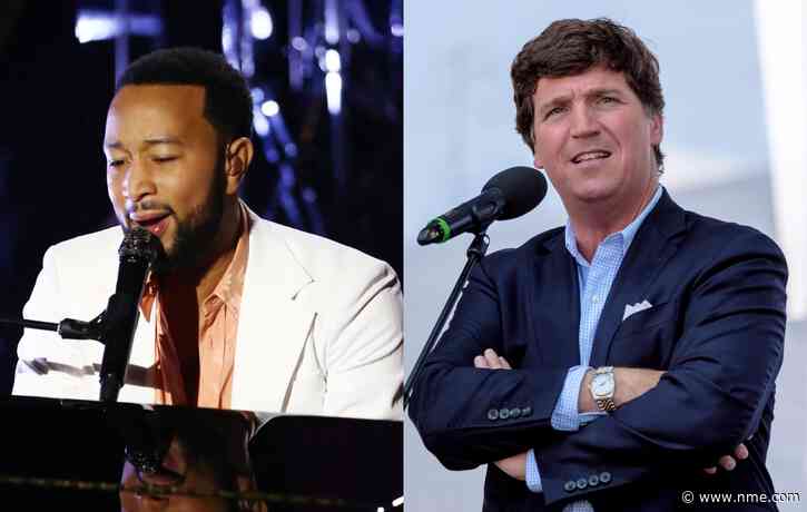 John Legend urges “de-platforming” of Fox News’ Tucker Carlson in wake of Buffalo shooting