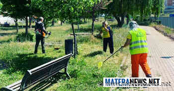Matera: finalmente pulito questo Parco! Ecco le foto - Matera News