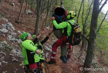 VIDEO Malore lungo i sentieri di Valmadrera, infortunio ai Corni di Canzo: uomo e donna salvati dal Soccorso Alpino - ComoZero