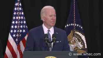 Biden speaks about victims of Buffalo shooting and stopping white supremacy