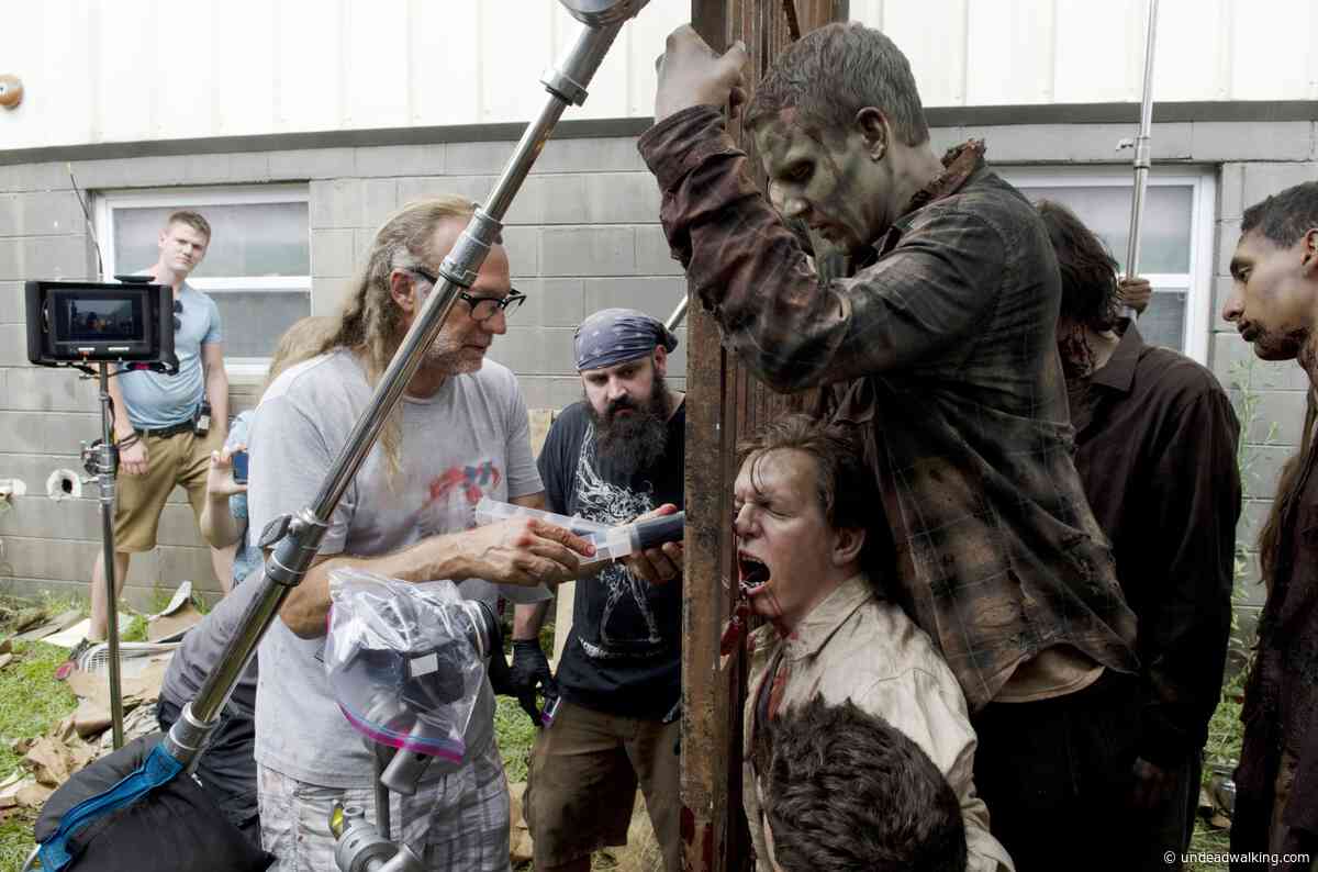 The Walking Dead part 3: Greg Nicotero will be a walker one last time&a...