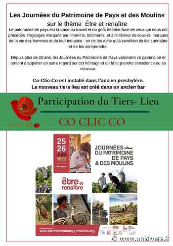 Les journées du patrimoine du Pays et des moulins – A l’occasion de l’inauguration du relais associatif Sérignac-sur-Garonne samedi 25 juin 2022 - Unidivers