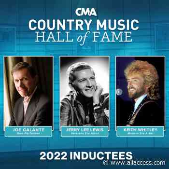 Country Music Hall Of Fame To Induct Joe Galante, Keith Whitley, Jerry Lee Lewis