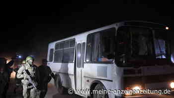 Ukraine-Krieg: Über 260 ukrainische Soldaten aus Stahlwerk in Mariupol evakuiert