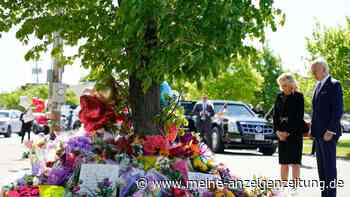 „Das ist Terrorismus“: Biden besucht Buffalo