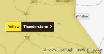 Met Office Thunderstorm weather warning issued for Aylesbury and Buckingham - Buckinghamshire Live