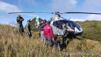 BPMOA resgata homem no Pico Paraná na região de Antonina - Folha do Litoral News