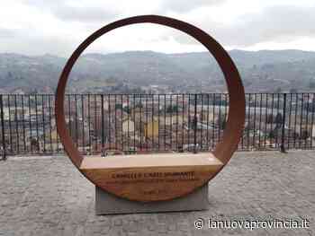 Canelli, al Belvedere arriva la nuova "Panchina Unesco" - La Nuova Provincia - La Nuova Provincia - Asti