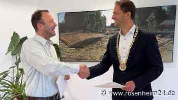 Neuer Feldgeschworener unterstützt staatliches Amt für Digitalisierung, Breitband und Vermessung