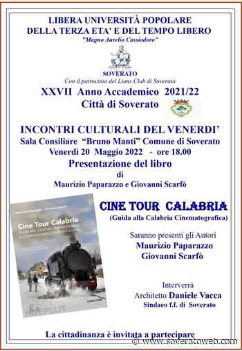 Soverato – Venerdì 22 Maggio la presentazione del libro “Cine Tour Calabria” - Soverato Web