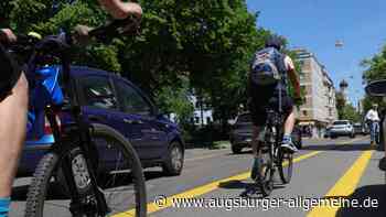 Augsburg: Der Radweg in der Frölichstraße soll zur Dauerlösung werden | Augsburger Allgemeine - Augsburger Allgemeine