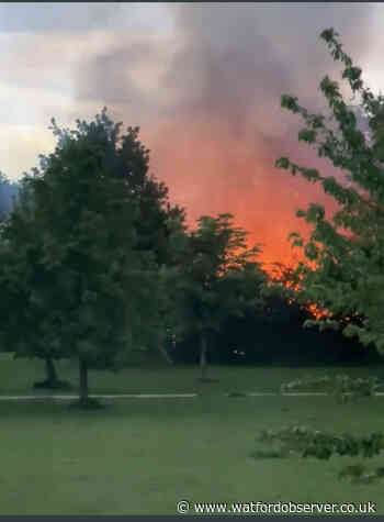 Fire in Leavesden area as smoke spotted by residents