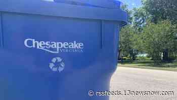 What's behind another delay in recycling pick-up in Chesapeake?