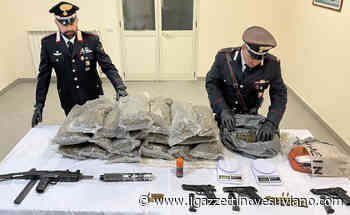 Gragnano: armi e droga della camorra interrate in bidoni di plastica - Il Gazzettino Vesuviano