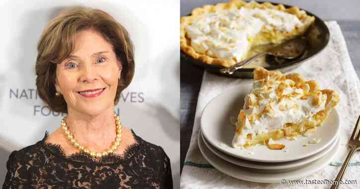 I Made Laura Bush’s Texas Coconut Buttermilk Pie—and I’m Still Dreaming of My Last Bite