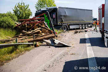 Laster kollidieren auf der A4: Autobahn in Richtung Dresden gesperrt - TAG24
