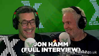 Jon Hamm talks Top Gun: Maverick on The Chris Moyles Show - Radio X