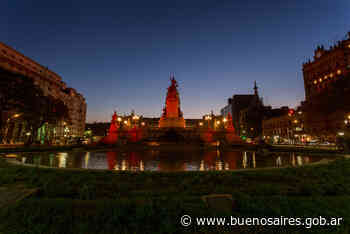 Se iluminaron monumentos por el Día del Paraguay - buenosaires.gob.ar
