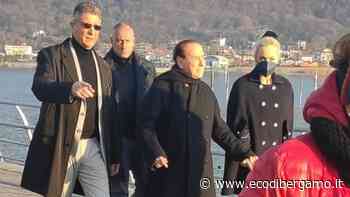 Berlusconi pranza a Brusaporto, poi la passeggiata sul lungolago di Sarnico - Cronaca, Sarnico - L'Eco di Bergamo