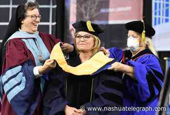 Rivier awards 683 degrees at 87th commencement; keynote speaker Mercier receives honorary degree - Nashua Telegraph