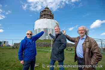 Restored Darwen Tower starts to be revealed