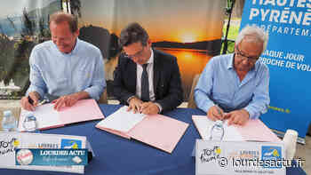 Christian Prudhomme à Lourdes pour signer la convention l'étape du Tour de France - LOURDES-ACTU