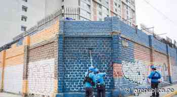 Cercado de Lima: grafitis y afiches de publicidad no autorizada fueron eliminados de las principales vías - La República Perú
