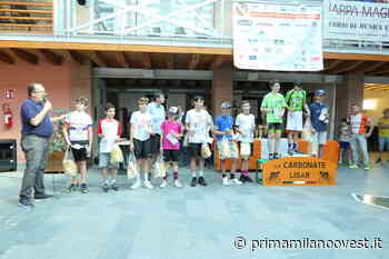 Sul circuito cittadino di Carbonate la gara degli Esordienti di ciclismo - Prima Milano Ovest