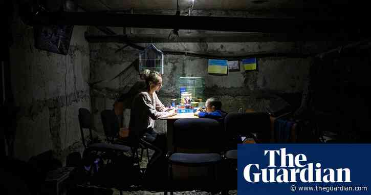 Drawing monsters in the basement: last child in Ukrainian village in ruin