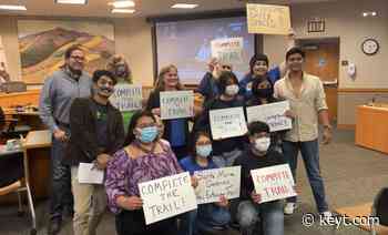 Santa Maria residents rally over Levee Trail completion project | News Channel 3-12 - KEYT