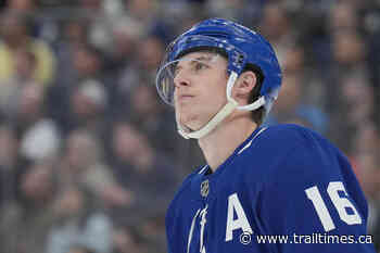 Leaf star Mitch Marner’s SUV stolen in armed carjacking in Toronto - Trail Times