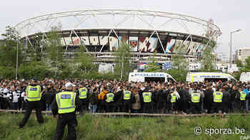 VIDEO: Indrukwekkende horde Frankfurt-fans zet koers naar West Ham-stadion - sporza.be