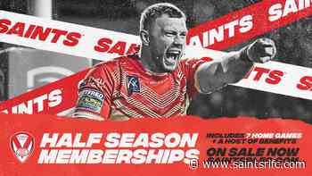Half Season Memberships Now Live... - St.Helens RFC - St.Helens R.F.C.