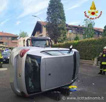 Auto ribaltata a Seregno, anziana ferita - Il Cittadino di Monza e Brianza