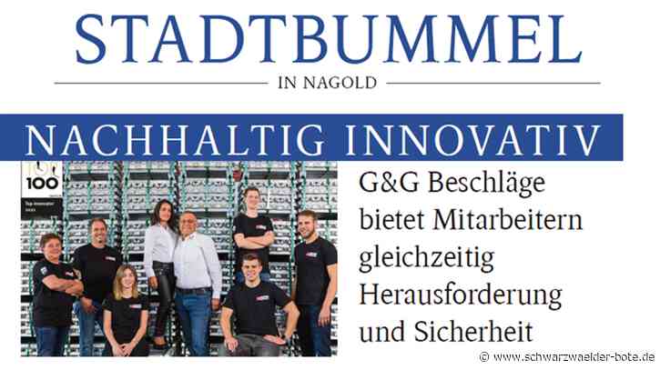 Anzeige: Nachhaltig innovativ: G&G Beschläge bietet Mitarbeitern gleichzeitig Herausforderung und Sicherheit