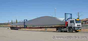 Wind turbine blade sizes and transport: A guide - Utility Dive