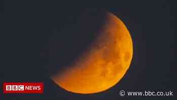 Full lunar eclipse creates rare super blood Moon