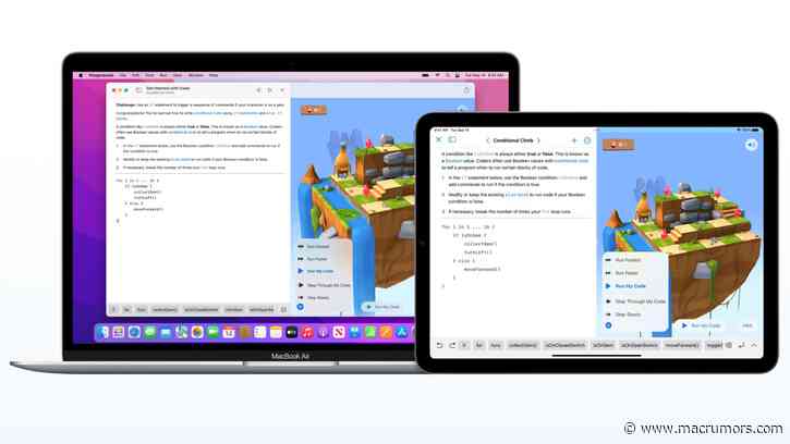 Apple Releases Swift Playgrounds 4.1 for iPad and Mac