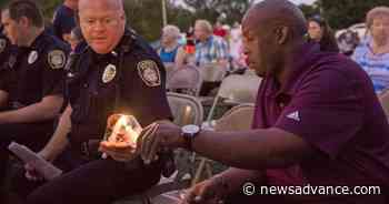 Town of Amherst honors retiring police major, appointment of new captain - Lynchburg News and Advance