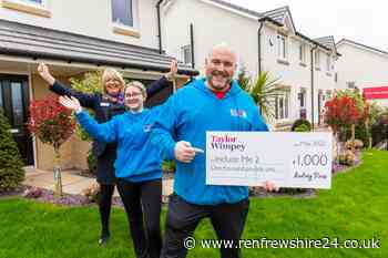Local Queen's Platinum Jubilee event in Barrhead receives a helping hand from Taylor Wimpey - Renfrewshire 24 News