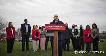 Ontario political parties leaders spread out in effort to gather votes